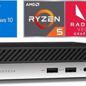 CPU HP ELITEDESK 705 MINI (Ryzen5-2400+8GB+SSD240) (Reacondicionado)