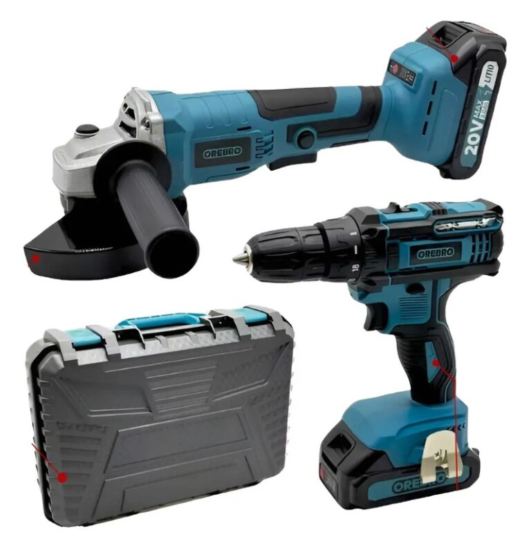 AMOLADORA + TALADRO INHALAMBRICO MAKITA 20V LITIO