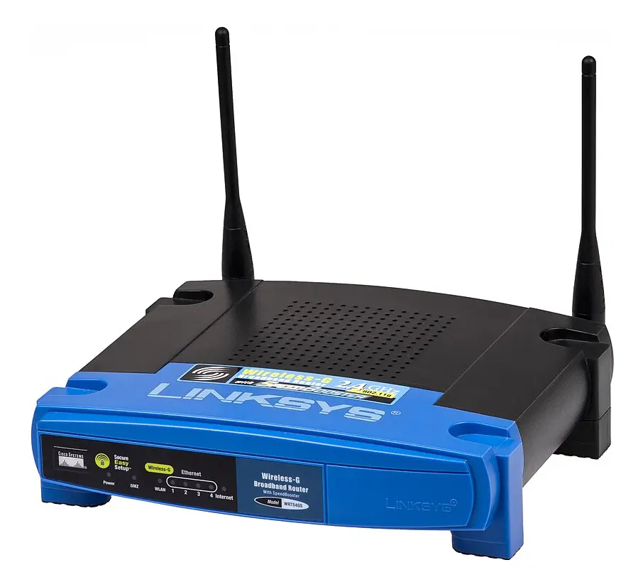 ROUTER LINKSYS WRT54G (4LAN+WIFI)