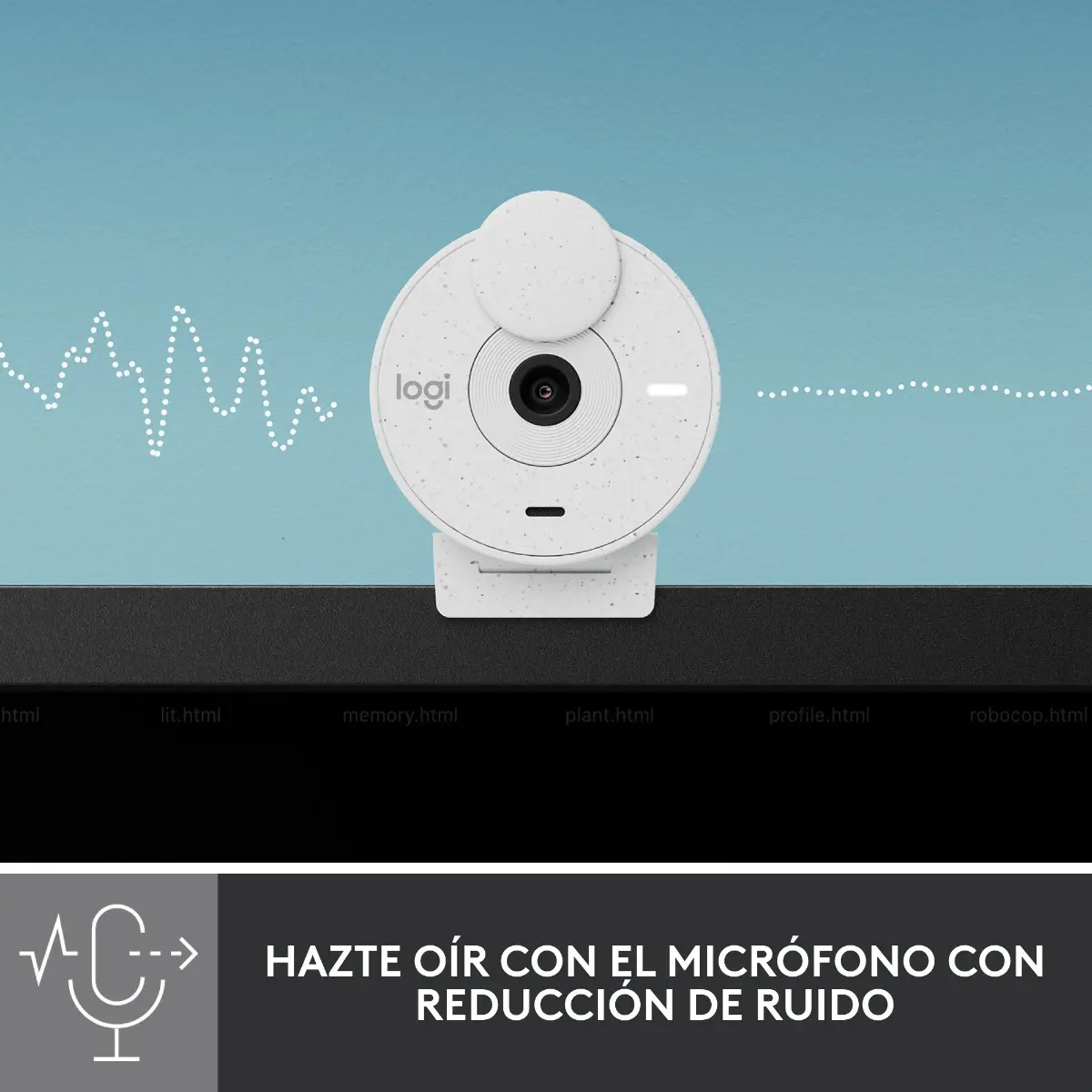 WEBCAM LOGITECH BRIO 300 4k 1080p USB-C - Imagen 6