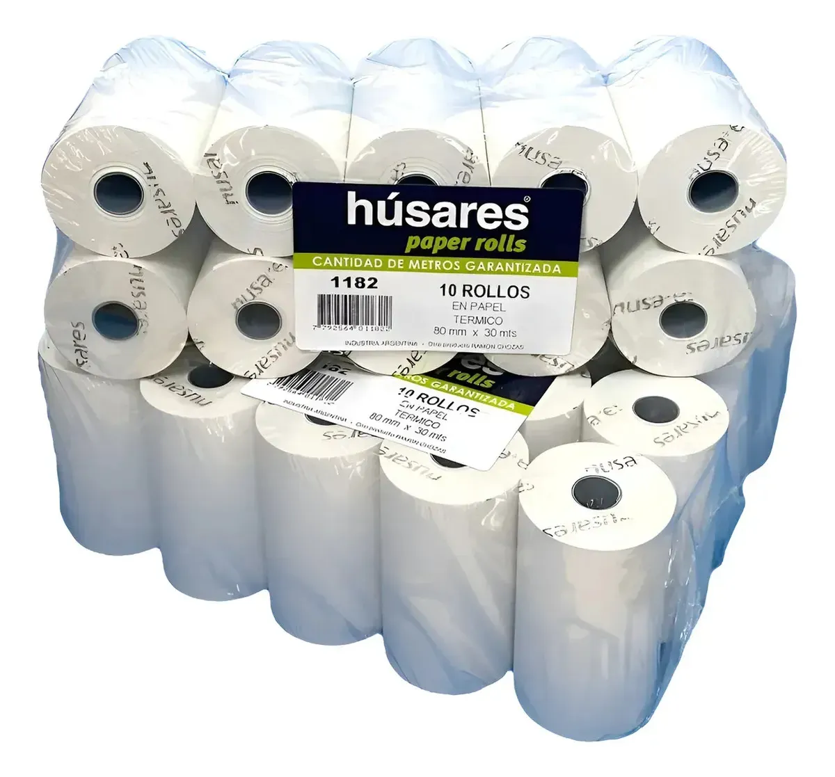 ROLLOS TERMICO HUSARES 80MM X 30MTS