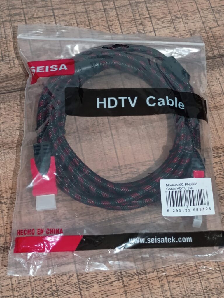 CABLE HDMI 3MTS SEISA HDTV XC-FH3001