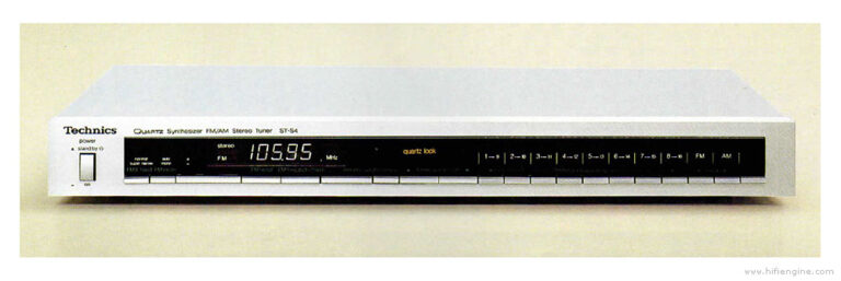 TUNER SYNTHESIZER FM/AM TECHNICS ST-S4