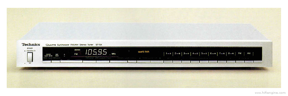 TUNER SYNTHESIZER FM/AM TECHNICS ST-S4