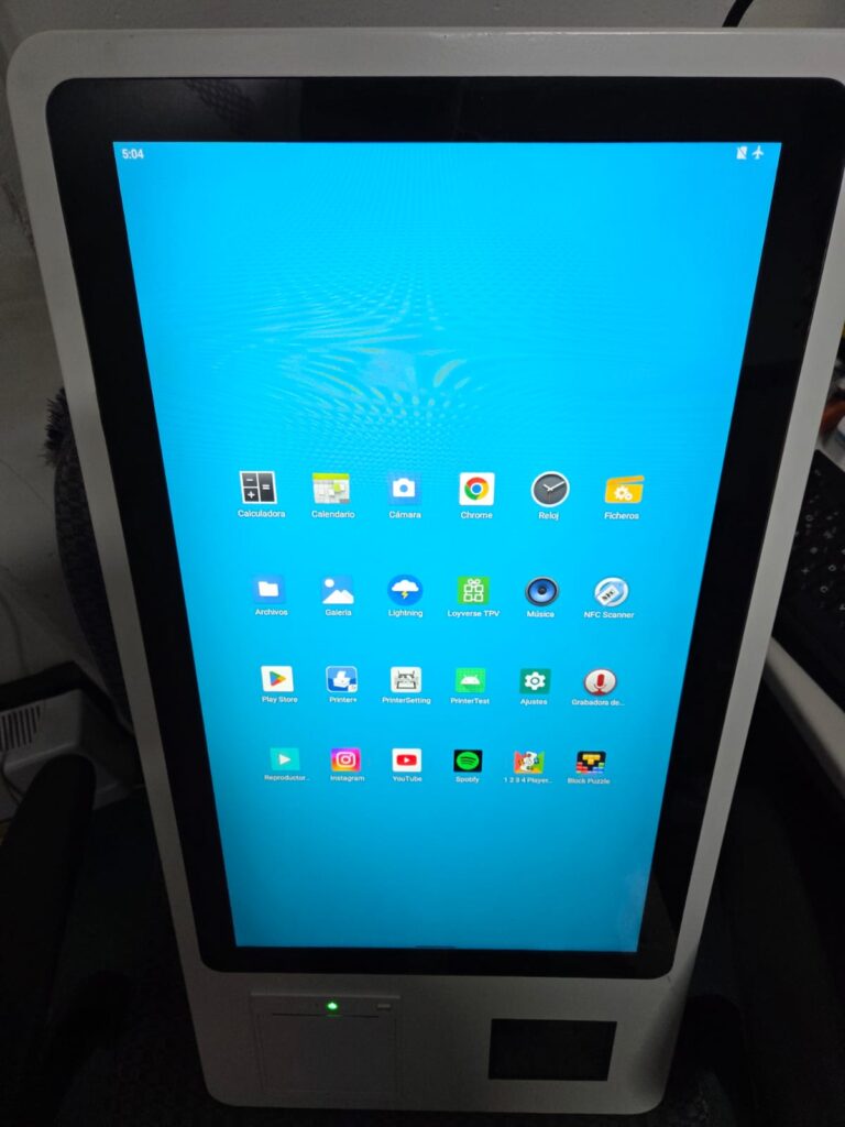 AIO 24″ TOTEM ANDROID 64GB C/PRINTER
