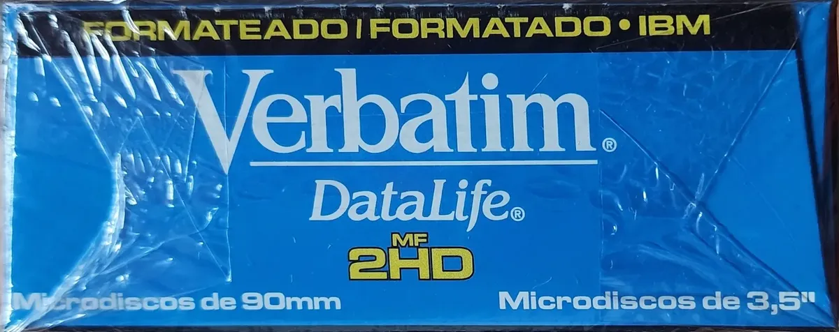 DISKETTE FORMATTED 3.5" 1.44MB (VERBATIM #87410) - Imagen 2