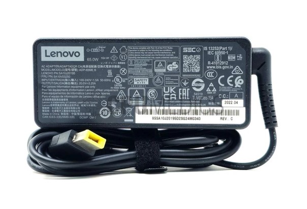 CARG NOTE LENOVO (20V 3.25A 65W) RECTAN PN#45N0263