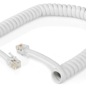 CABLE TELEFONO RULO RJ9 2M BCO CTE4B
