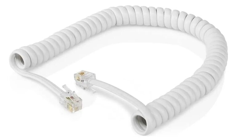 CABLE TELEFONO RULO RJ9 2M BCO CTE4B
