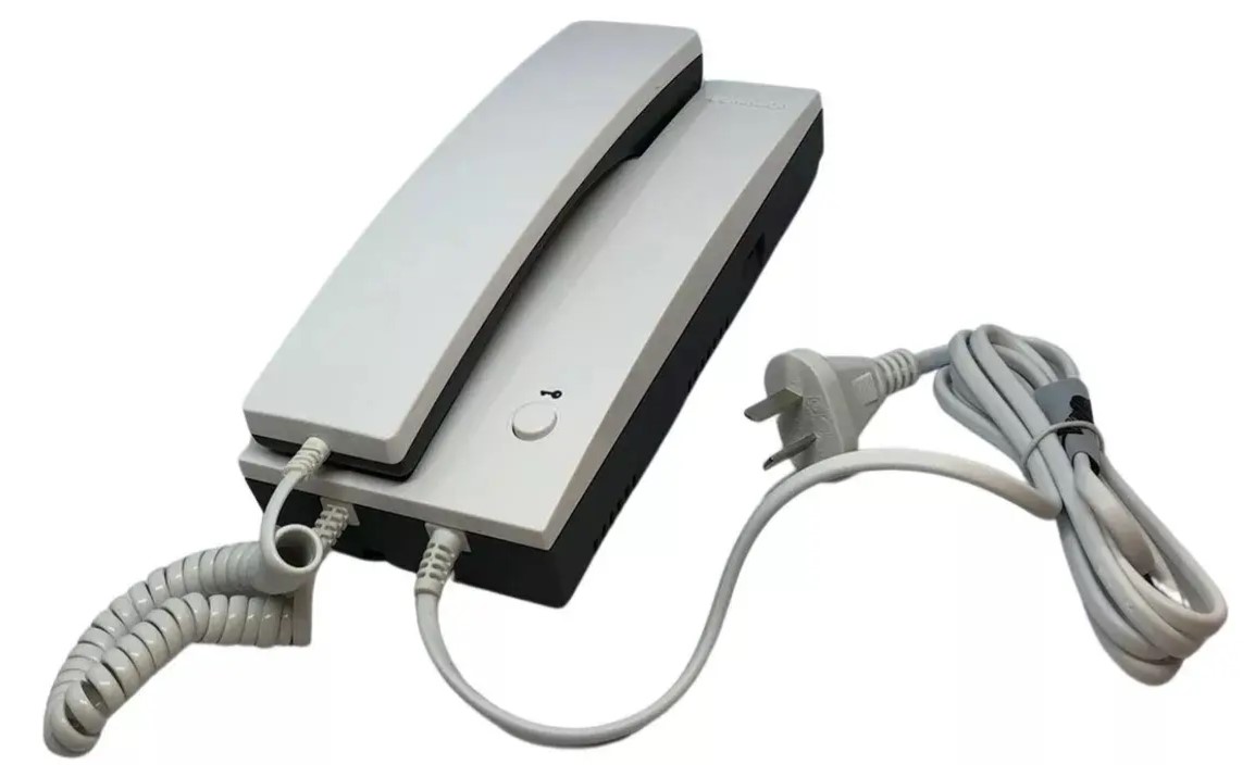 PORTERO COMMAX DP-201LA C/FRENTE BLANCO - Imagen 3