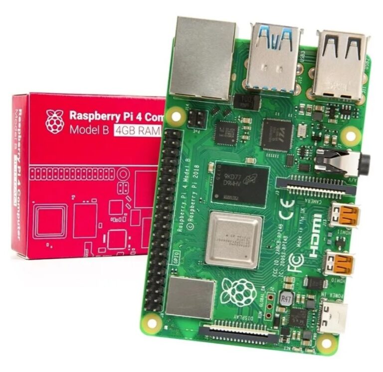 RASPBERRY PI 4B 8GB 64Gb c/Fuente USB-C